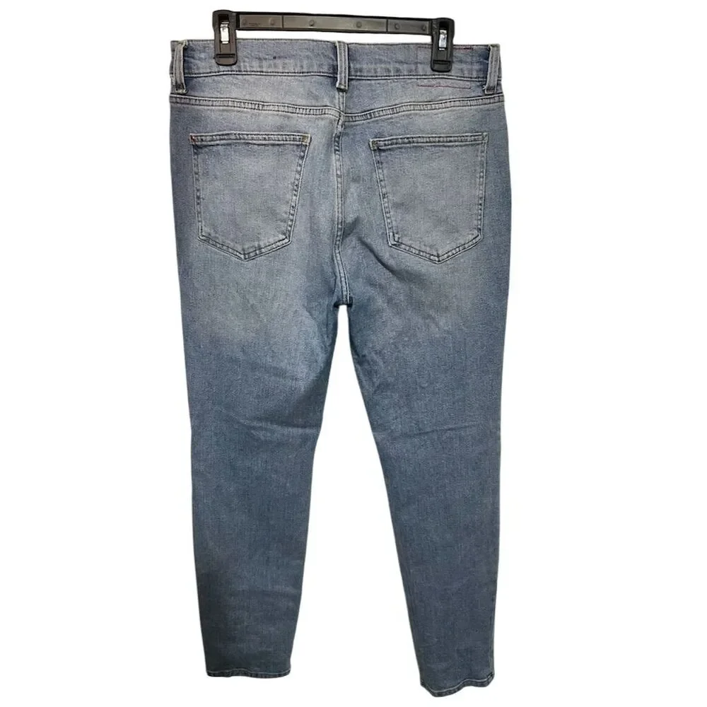 Marine Layer Men's Slim Jeans Blue Size 36x32 Light Wash Denim